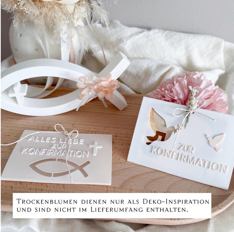 Geschenk zur Kommunion | Konfirmation Geschenk | Geschenk Firmung