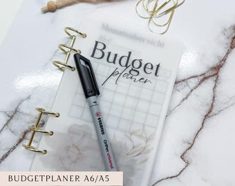 Budgetplaner | Budgeting | Finanzbuch | Budgetieren | Umschlagmethode | Finanzplanung | Budgetplaner Vorlage | Budget Planer | Cash Stuffing
