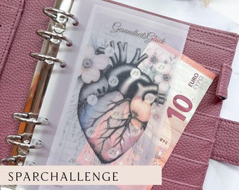 Savings challenge | Budget planner | Money saving challenge | Envelope method | Cash stuffing | Savings challenges | Savings challenge