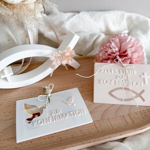 Geschenk zur Kommunion | Konfirmation Geschenk | Geschenk Firmung