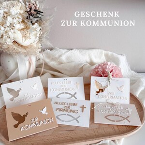 Geschenk zur Kommunion | Konfirmation Geschenk | Geschenk Firmung
