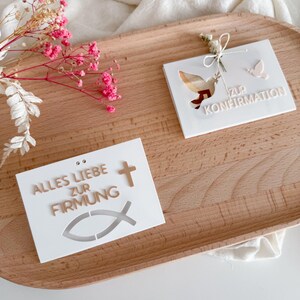 Geschenk zur Kommunion | Konfirmation Geschenk | Geschenk Firmung