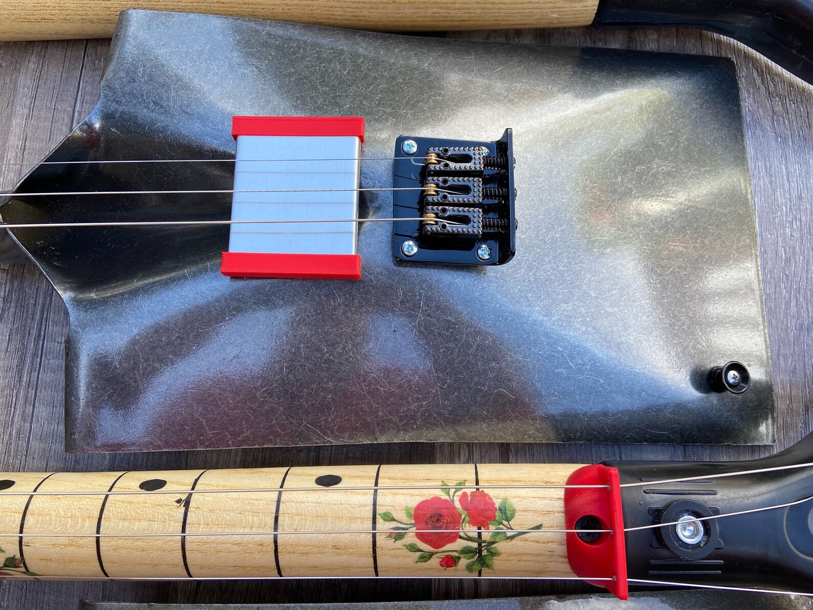 The Rose Shovel Guitar by Git Shovel Etsy