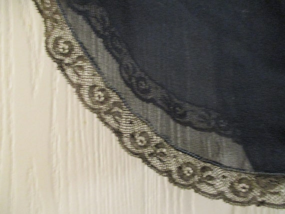Vintage 1920/30s Black Silk Chiffon Tap Pants w/ … - image 2