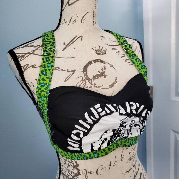 Rudimentario peni crop top bralette