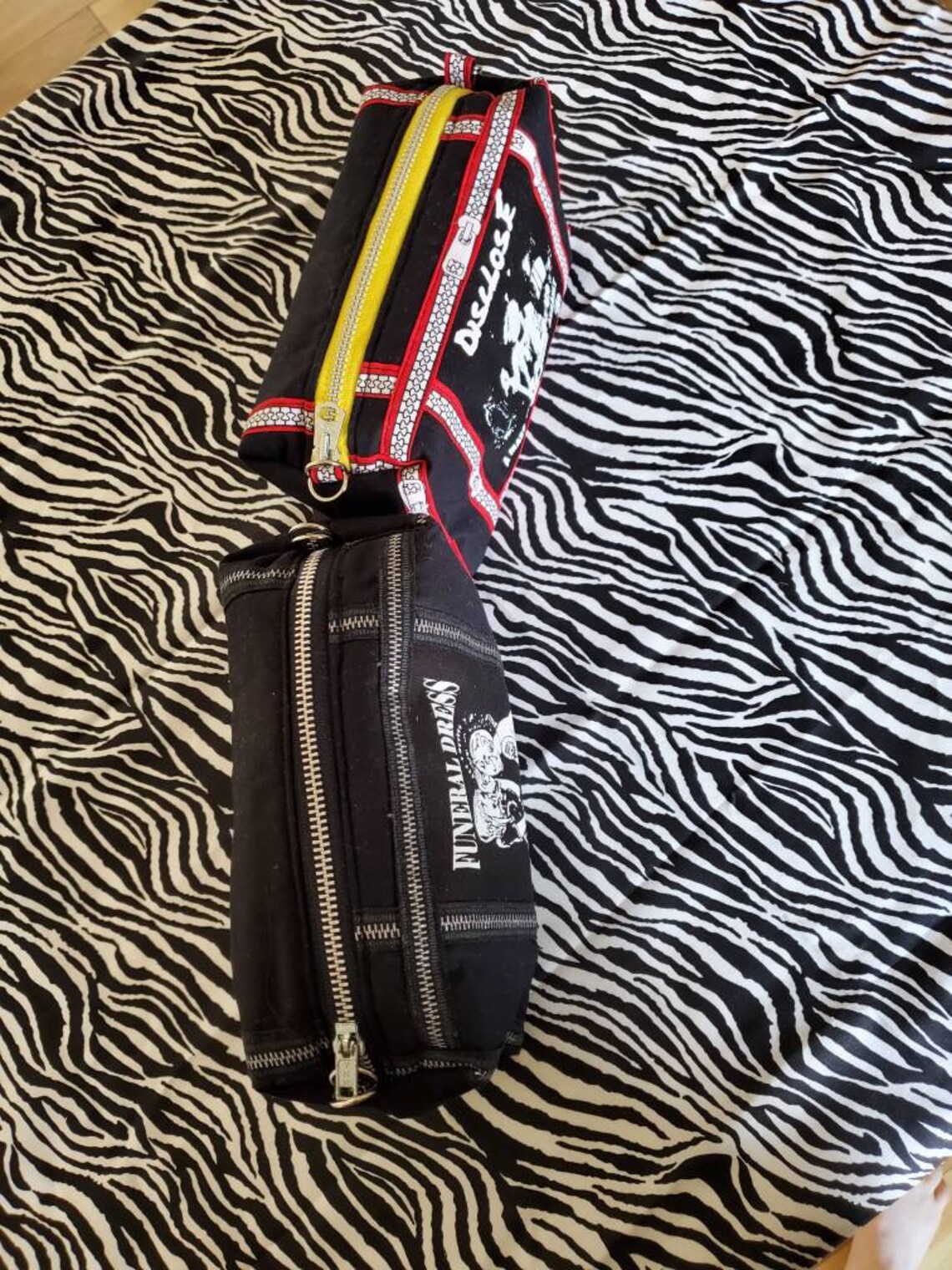 Funeral Dress OR Disclose punk rock box pouch Etsy