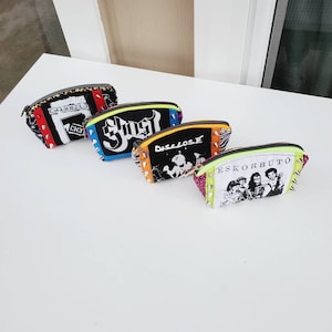 Punk rock dumpling pouch | Disclose | Channel 3 | Eskorbuto | Ghost