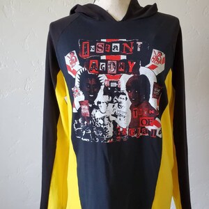Instant Agony Punk Rock Oi Men's Hooded Long-sleeve Shirt - Etsy