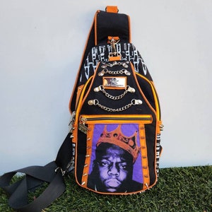 Biggie Smalls Notorious BIG sling backpack