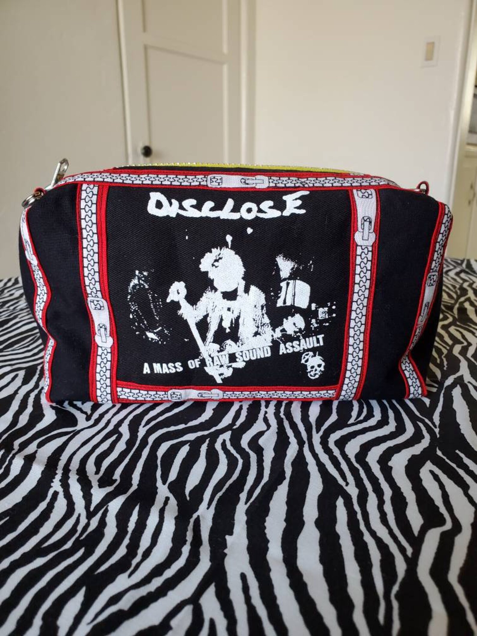 Funeral Dress OR Disclose punk rock box pouch Etsy