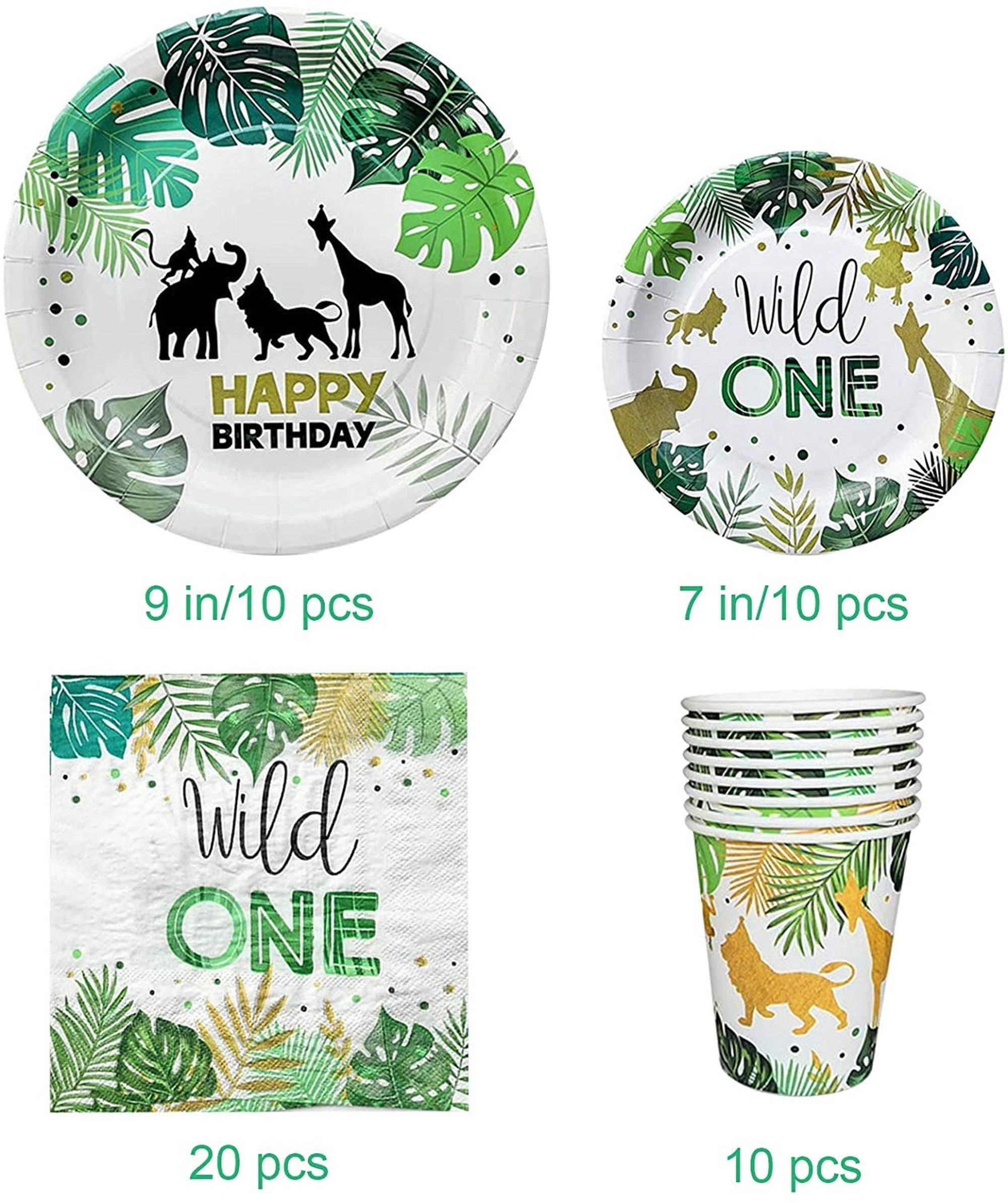 Wild One Party Supplies Birthday Decorations Wild One Etsy