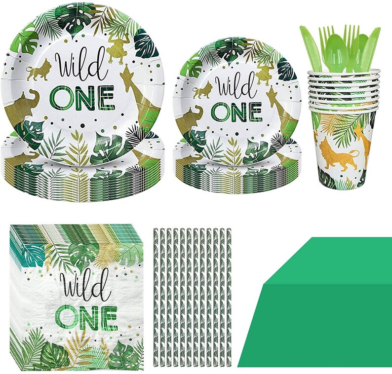 Wild One Party Supplies Birthday Decorations Wild One Etsy