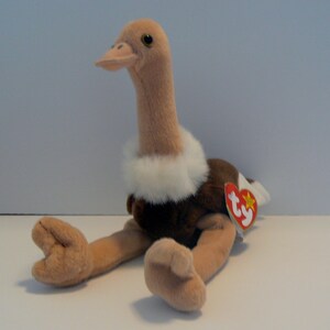 STRETCH the Ostrich - TY Inc Beanie Babies Collection