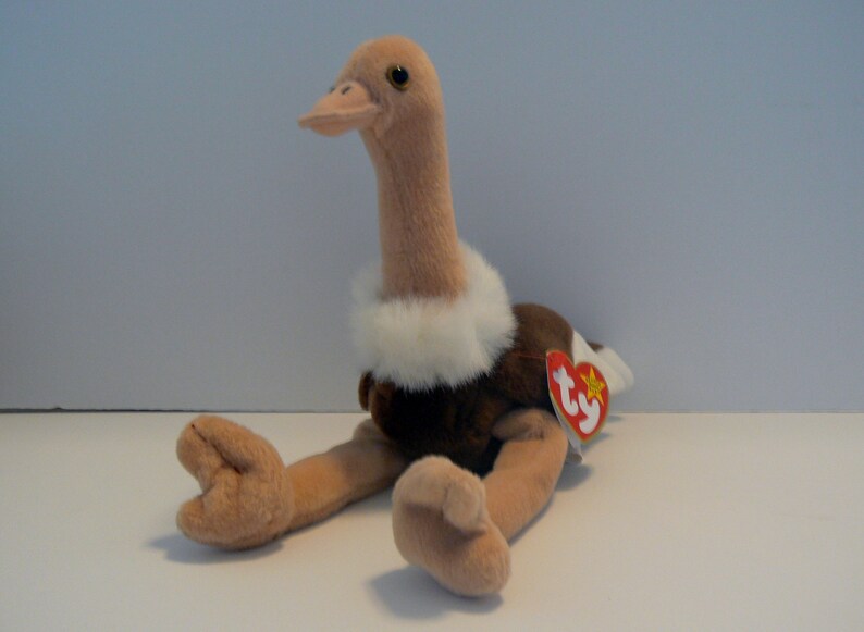 STRETCH the Ostrich TY Inc Beanie Babies Collection Etsy