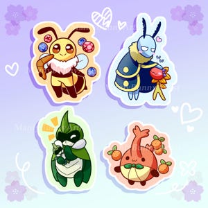 Bug Fables Inspired Vinyl Sticker Set