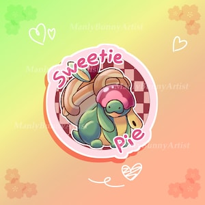 Apple pie Dragon Vinyl Sticker