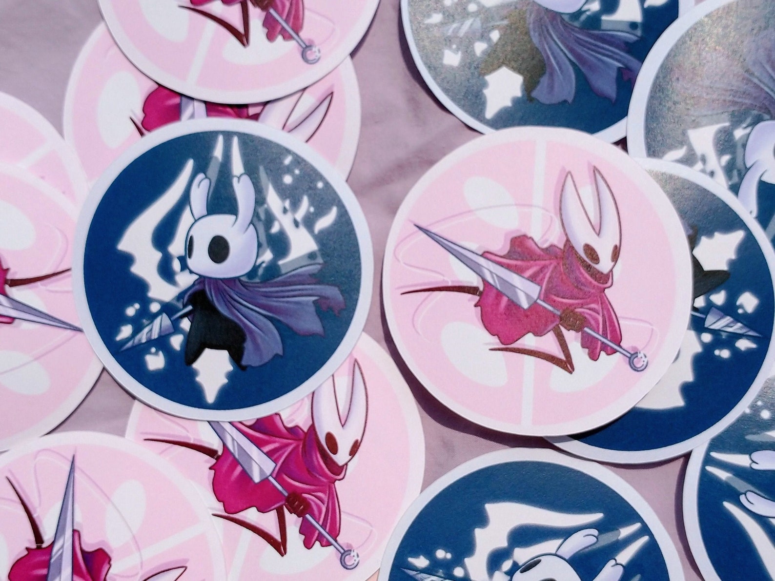 Hollow Knight Hornet and Ghost Stickers | Etsy