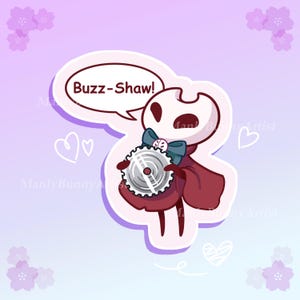 Hollow Knight Baby Hornet Vinyl Sticker