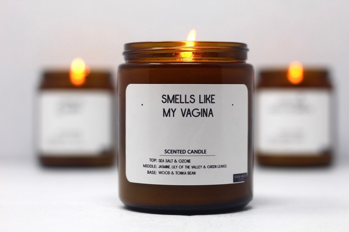 Smells Like My Vagina Scented Candle Lily of The Valley & | Etsy