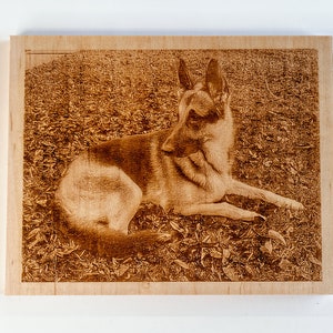 Your Pet Here! Custom Laser Cut Pet Portrait