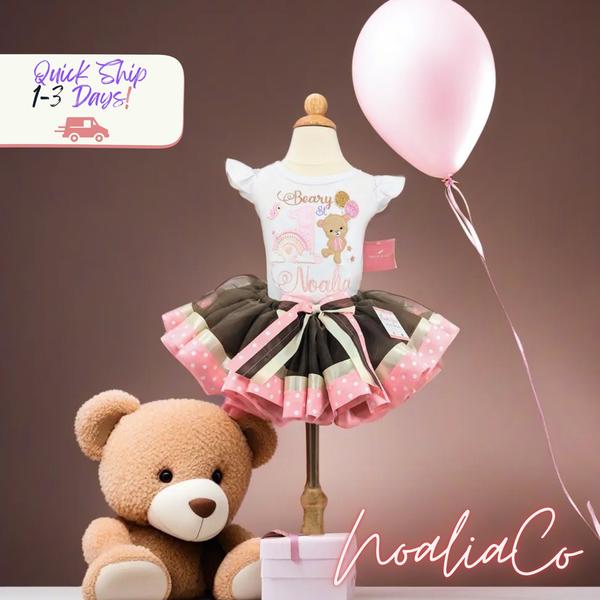 Teddy bear with tutu skirt hotsell