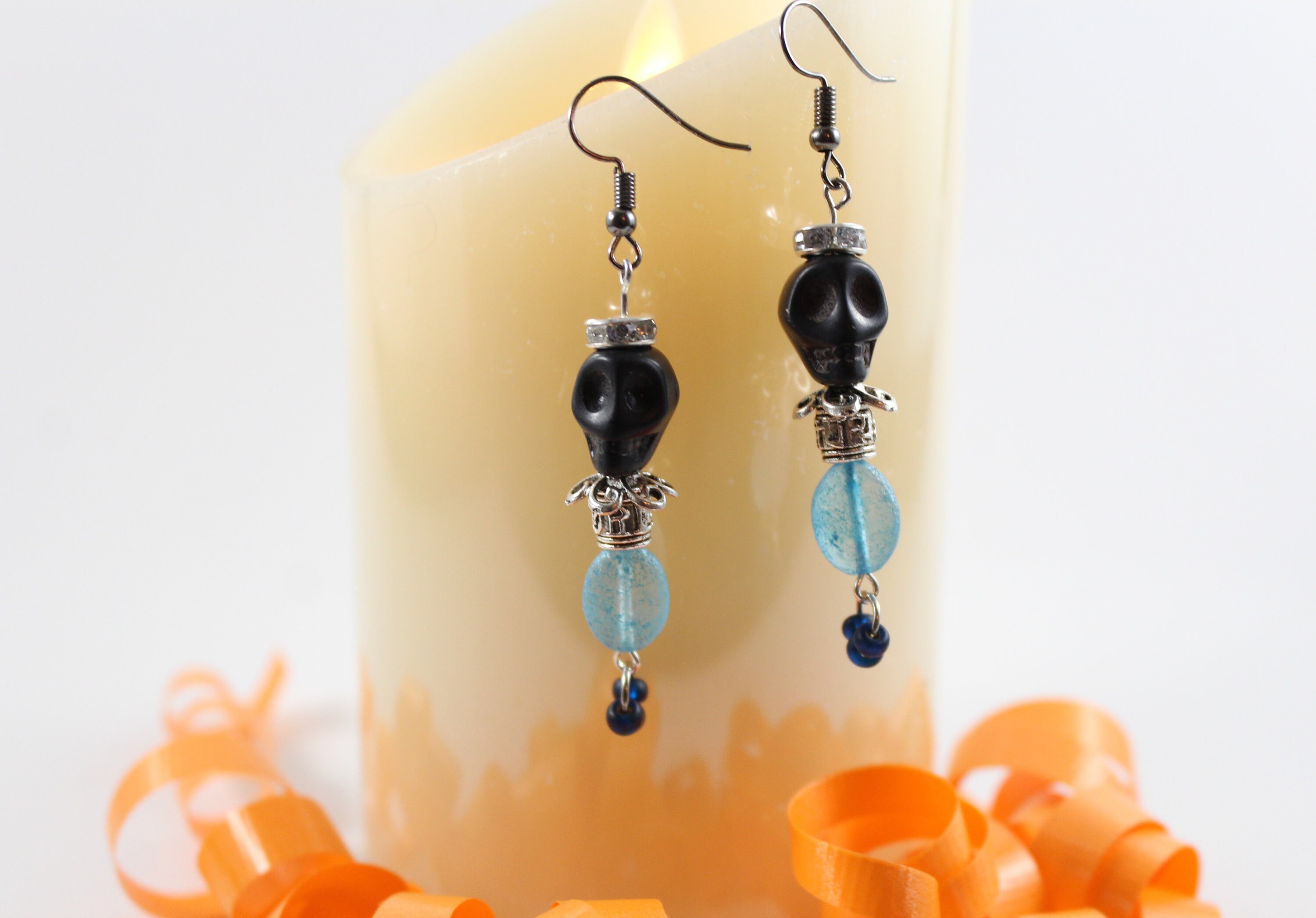 halloween dangle earrings