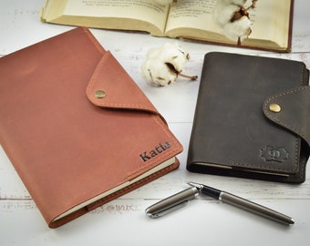 Custom leather journal/Personalized leather journal
