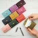 PERSONALIZED business card case/Credit card holder wallet/Leather business card holder 