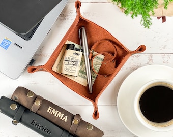 Dice Tray // Leather Rolling Tray