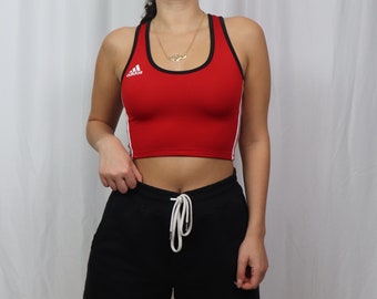 adidas crop top outfit