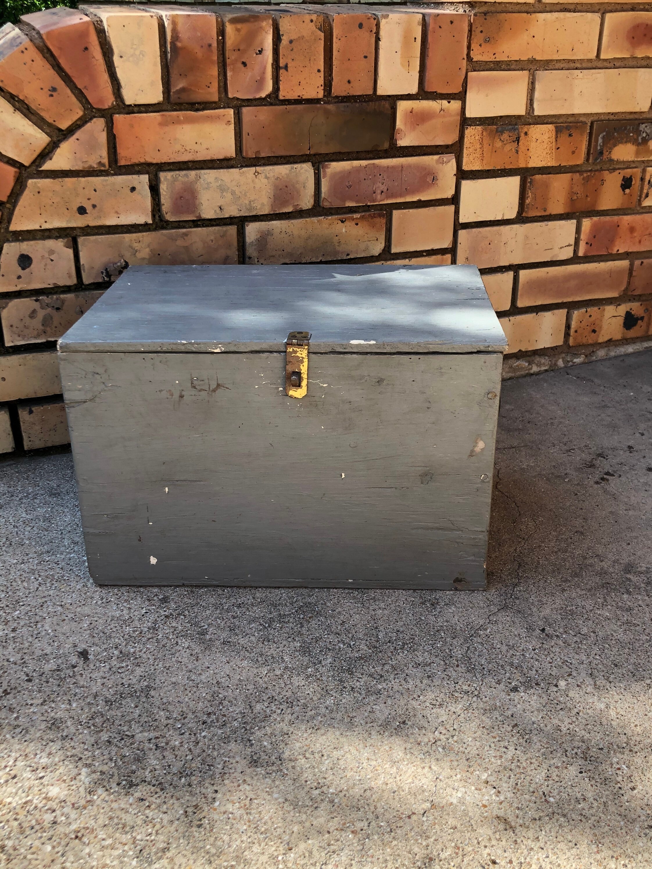 Vintage Handmade Latching Box w/Handle Etsy