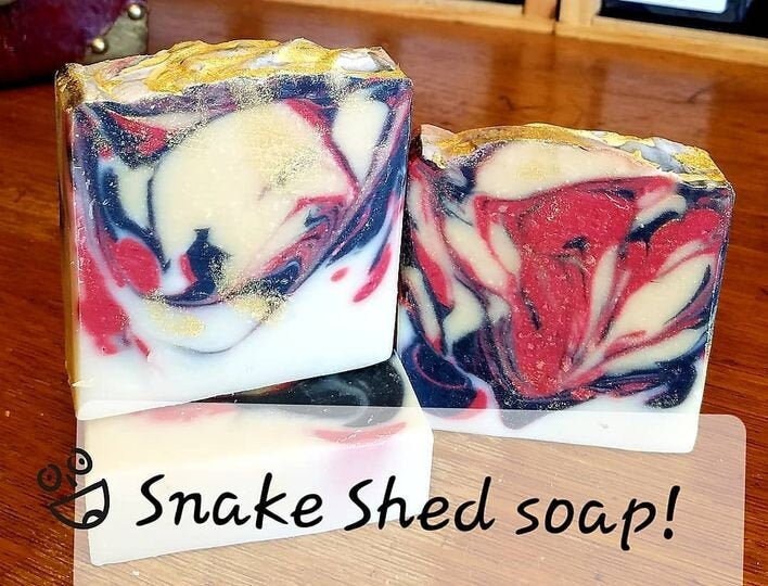 Snake Shed Soap Snake Skin Soap BIG 5 6 oz bar Cold Etsy