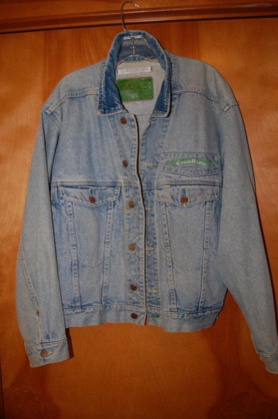 code bleu denim jacket