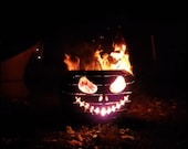 Jack-O-Lantern Fire pit