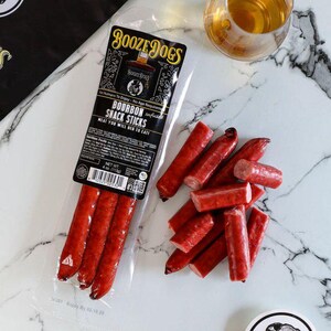 Bluetick Bourbon Snack Sticks 1 Package // 3 Servings