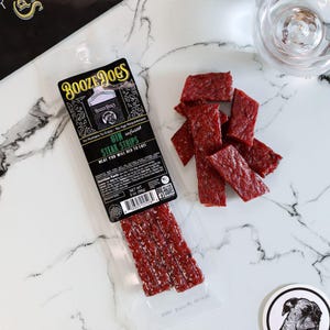 Prime Ginister Jerky Style Steak Strips 1 Package // 2 Servings
