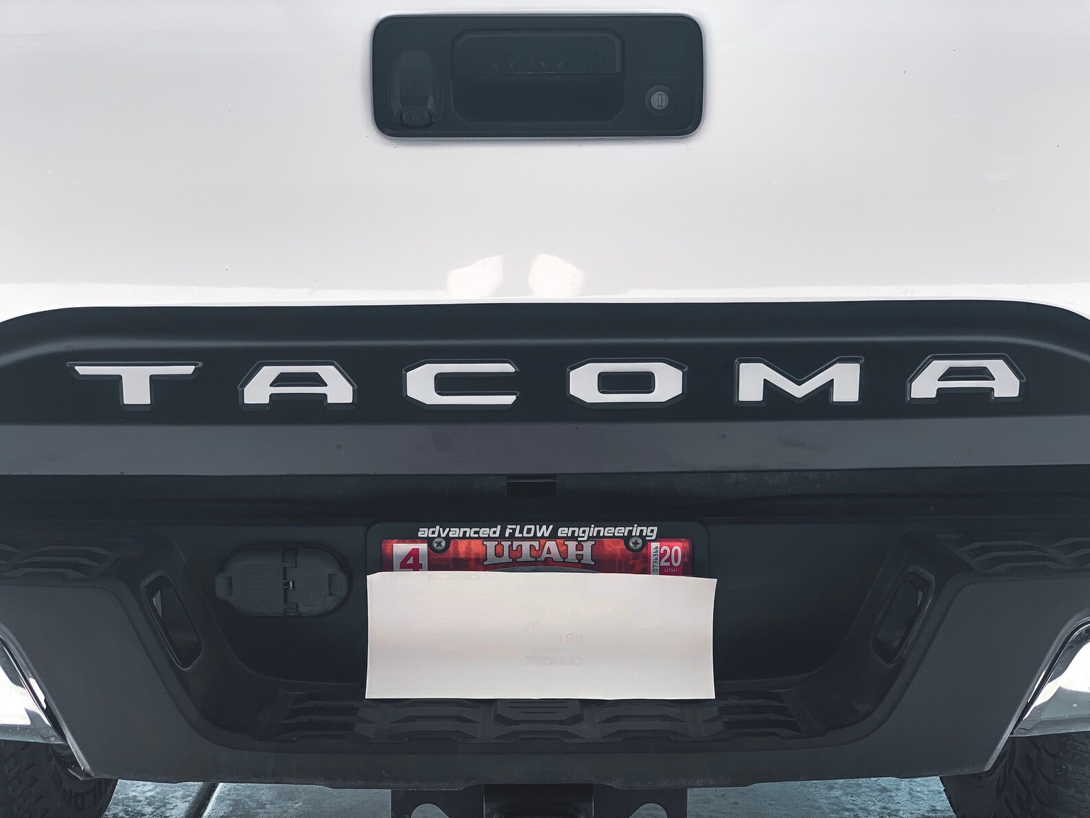 Tailgate Letter Inserts Etsy