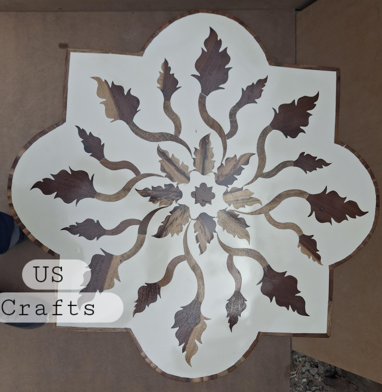 Handmade Wood Inlay Center Table,wood Inlay Handmade Coffee Table - Etsy