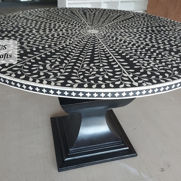 Bone Inlay Bench - Etsy