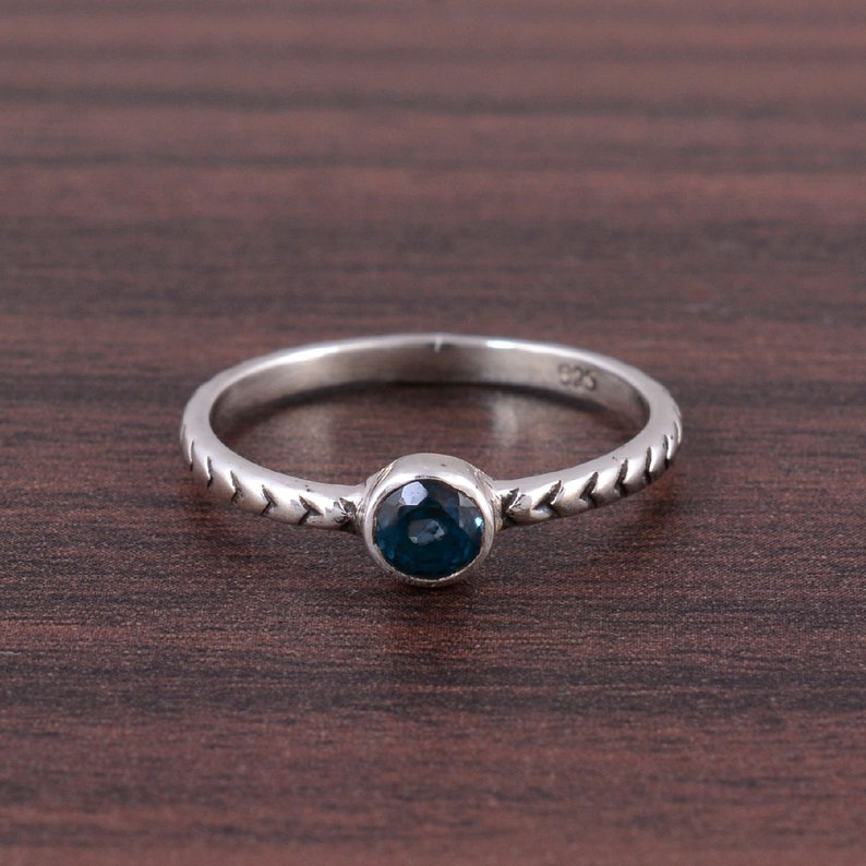 Handmade Ring Topaz Engagement Ring Birthstone Ring Silver Ring 925 Sterling Silver Ring Gift For Her Gift Ring Topaz Ring