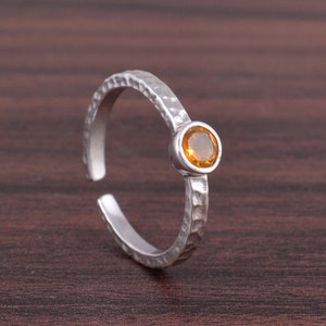 Amber Stacking Ring, Amber Ring, Natural Amber Ring, Baltic Amber, Amber Jewelry, Natural Gemstone Ring, Baltic Amber Ring, Amber, Gift