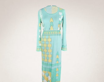 Designer dress by Pagnne-turquoise