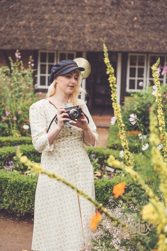 Old love 40s dress with pockets