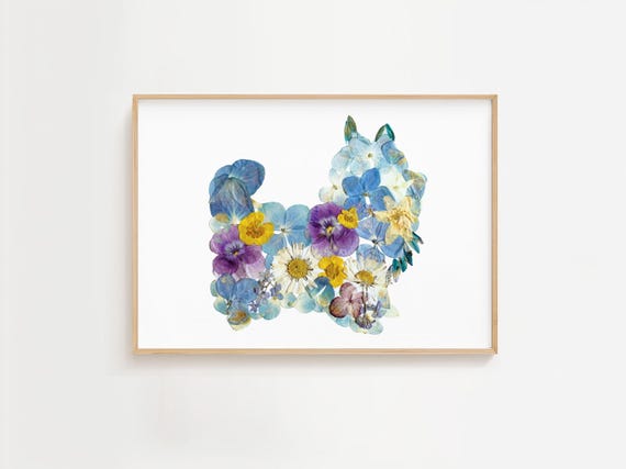 Yorkie Floral Print Slouchy Beanie Hat, Elastic Neck Gaiter,Unis 並行輸入品 Floral Yorkie - Etsy