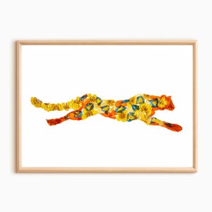 Decorazione murale con stampa leopardata, motivo safari con animali selvatici, ideale per la casa, l'ufficio e gli amanti della natura.