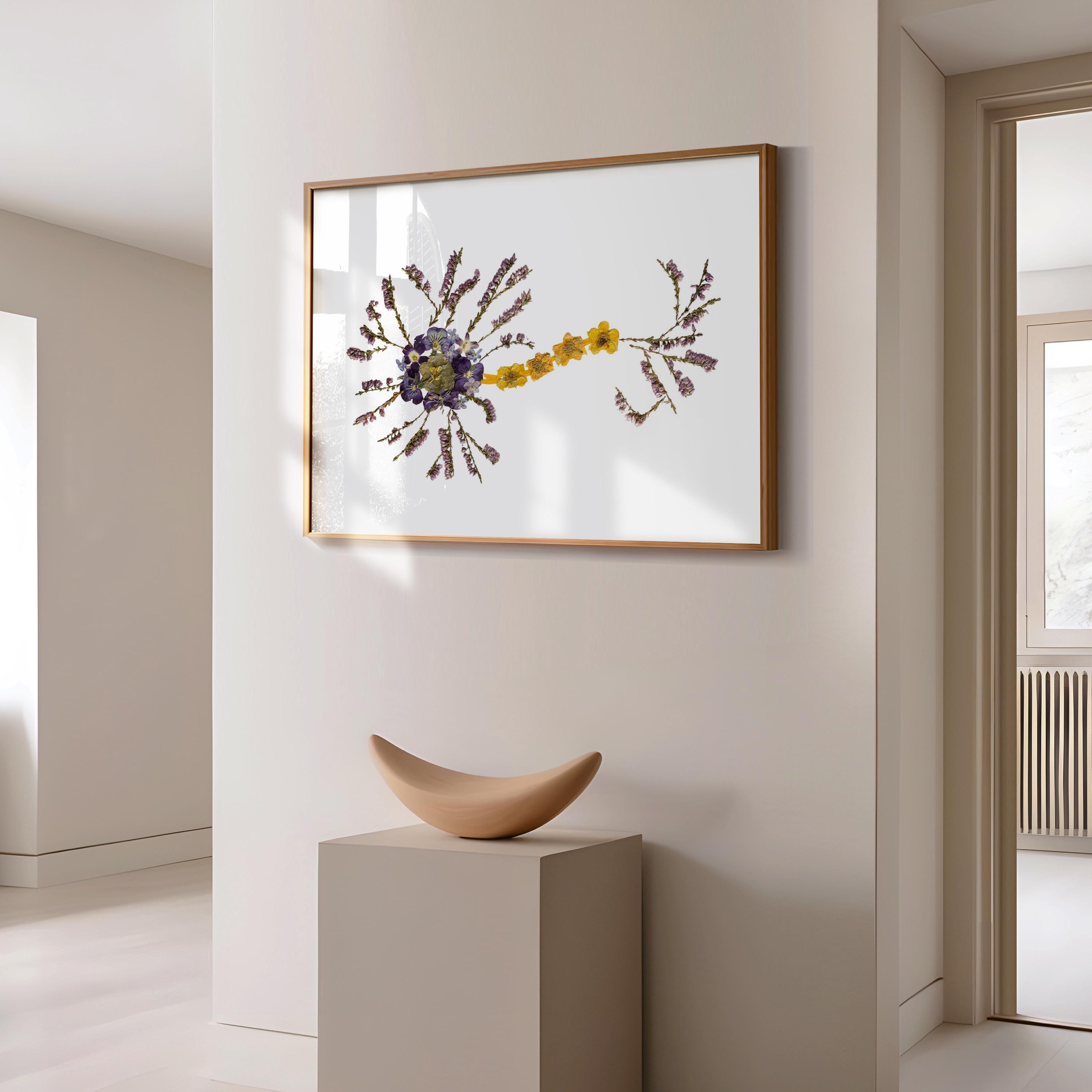 Neur Mural Neuron Art Print, Nerve Cell Poster, Neuroscience Wall Art, Biology ...