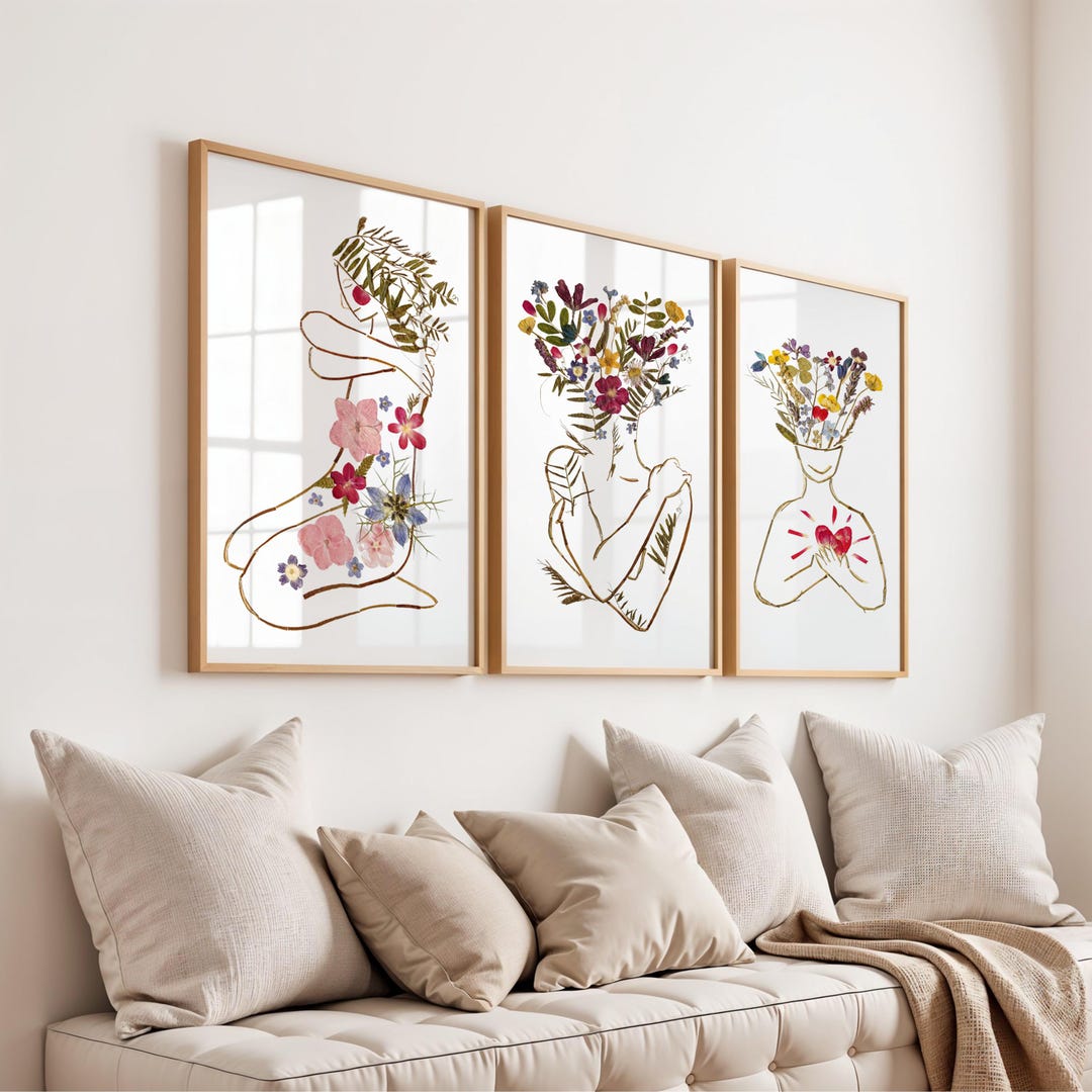 Therapy Office Decor Wall Art – Mental Health Illustration for ...