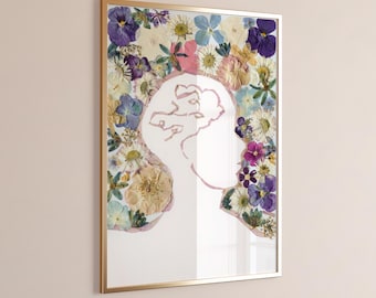 Mental Health Print, Human Brain Art, Psychology Decor, Therapist Office, Counseling Space Decor