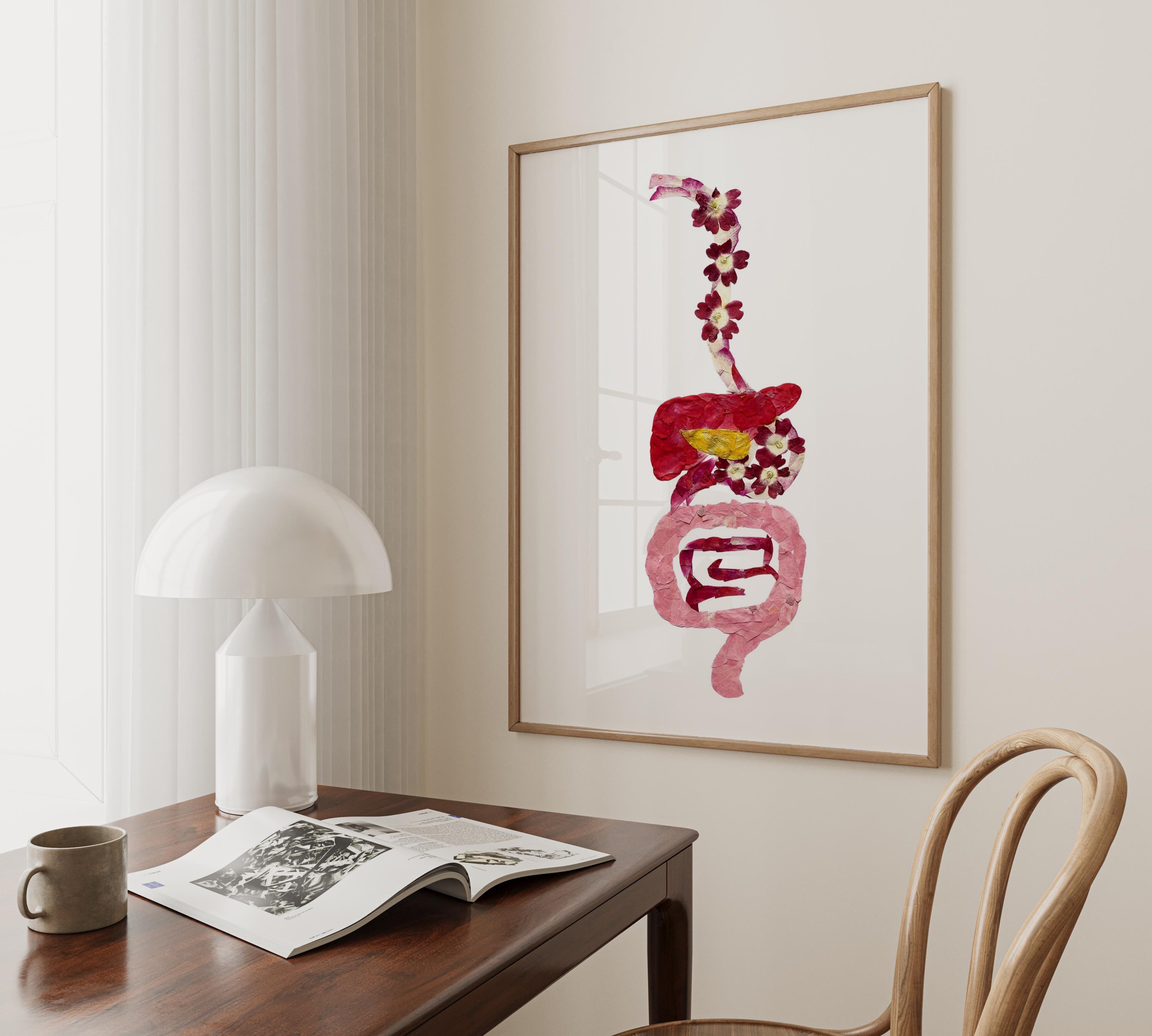 Botanical Digestive System Print – Gastroenterology Office Wall Art - Etsy