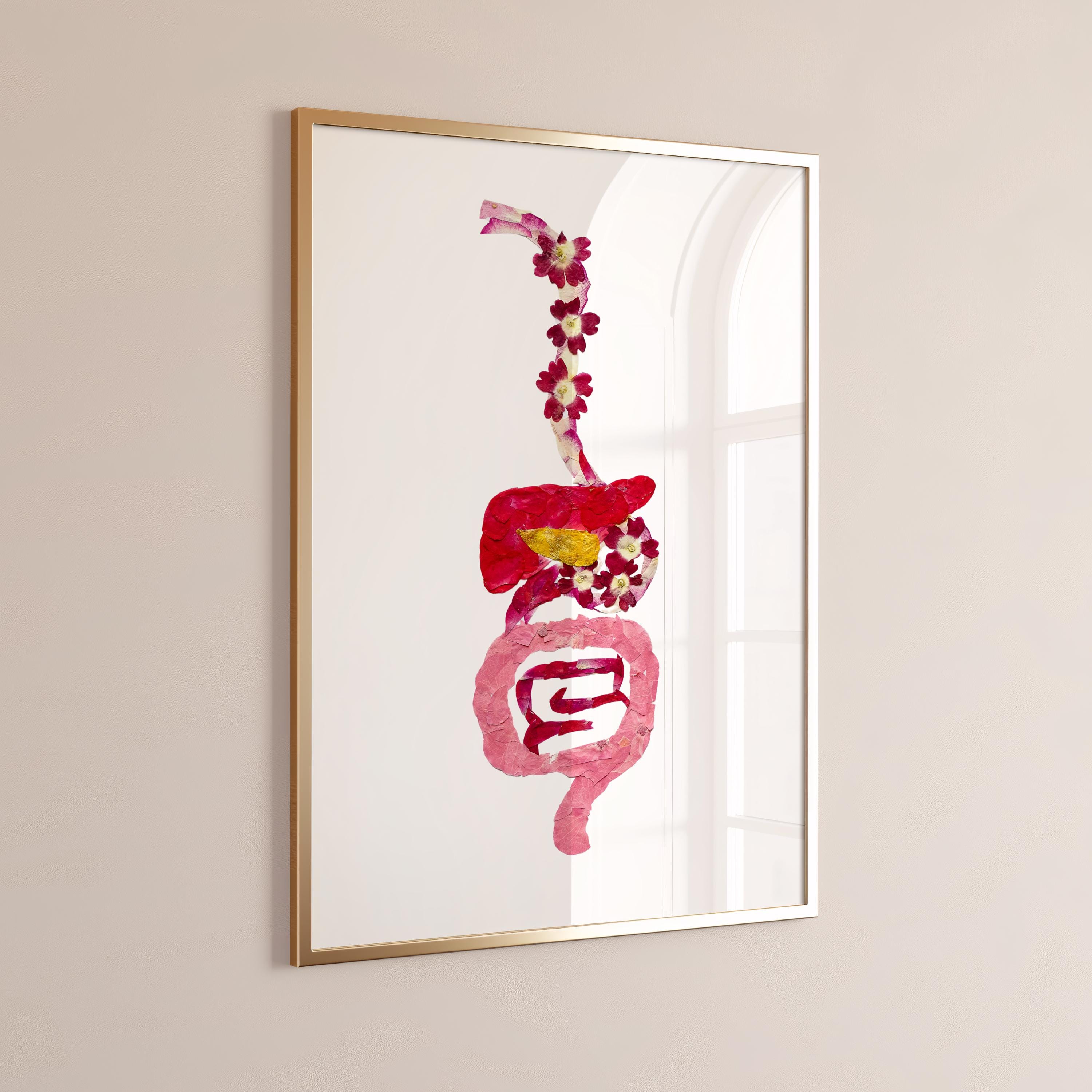 Botanical Digestive System Print – Gastroenterology Office Wall Art - Etsy